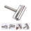 Non-Stick Stainless Steel Rolling Pin Silver Kitchen Dough Roller 2