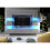 Creative Furniture Panorama Wall TV Unit - White & Grey with Gloss Doors and LED Lights 2