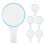 6 Blanko Score Handheld Whiteboard Antwischbar 1