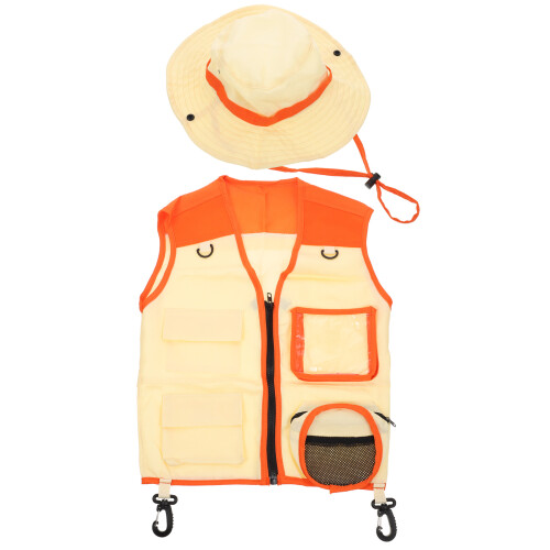 Kid Explorer Set Outdoor Vest Hoed Voor