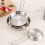 3Pcs Camping Frying Pans Convenient Folding Handle Stainless 7
