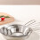 3Pcs Camping Frying Pans Convenient Folding Handle Stainless 12