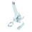 Trailer Spring Hasp Durable Galvanized Iron Lock for Caravan Camper RV 1
