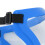 2 Stück Kinder Blaugraue Transparent PC-Gesichtsschutzschilde mit Filter-Baumwollpad 12