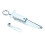 Trailer Spring Hasp Durable Galvanized Iron Lock for Caravan Camper RV 2