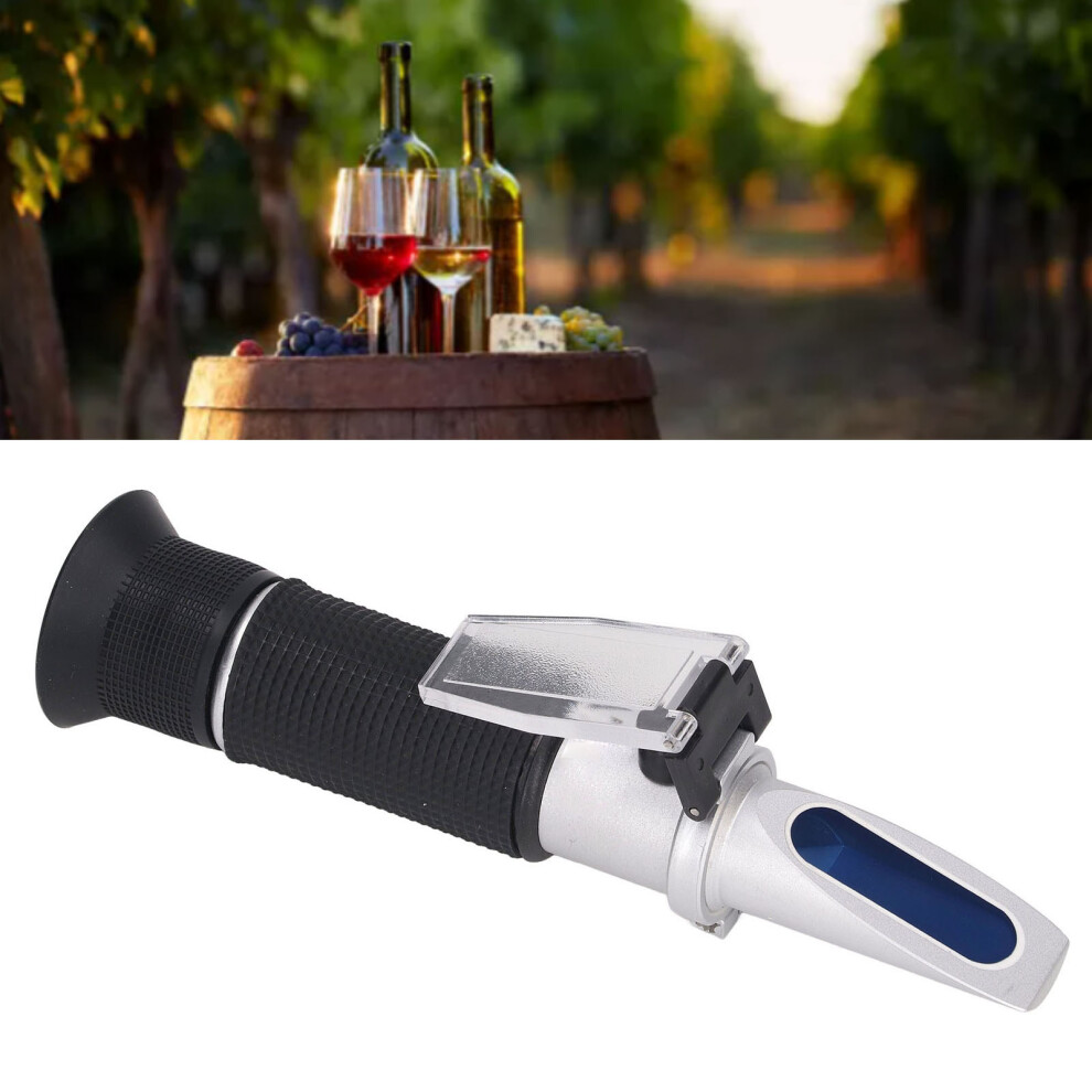 Brewing Refractometer 0Â80% Alcohol/Ethanol Tester, Aluminum Alloy 4911353846725
