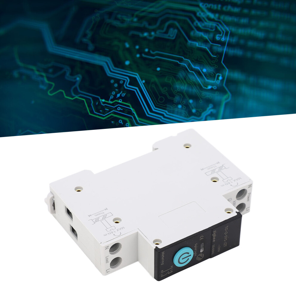 Smart Circuit Breaker 3 Modes 40A Wireless Remote Control 90Â240V 8761353846692