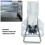 Galvanized Iron Caravan Door Handle Anti-Vibration Lift Gate Lock 7