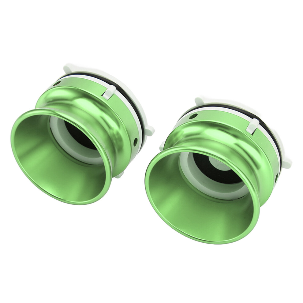 10 Inch Polished Aluminium Nab Hub Adapter For Reel Recorders, & Green/White 8761353847231