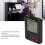 Schwarzes digitales LCD-Mini-Metronom USB 1000 mAh 3
