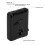 Schwarzes digitales LCD-Mini-Metronom USB 1000 mAh 8