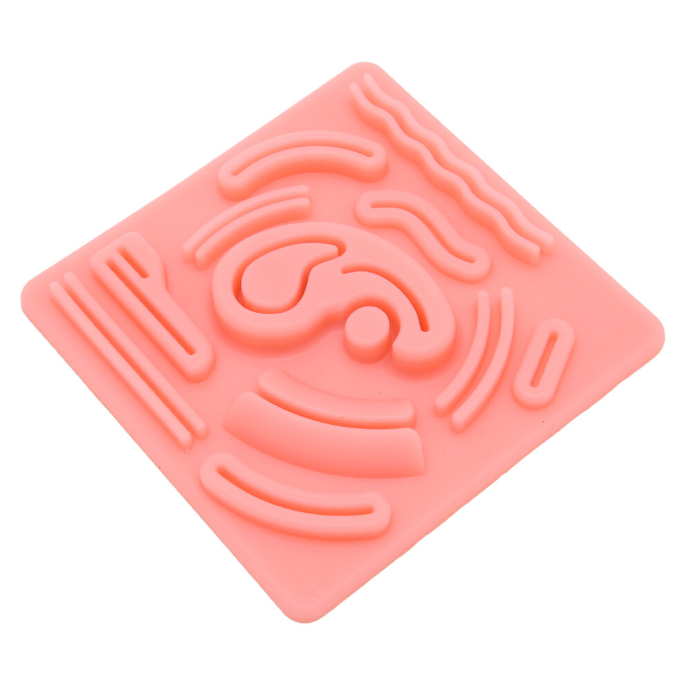 Laparoscopic Suture Practice Pad Silicone 3D Simulation with Wounds for Doctors