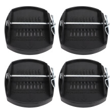 4PCS RV Trailer Jack Support Pads Wheel Foot Leg Stop Leveller Parking Auxiliary
