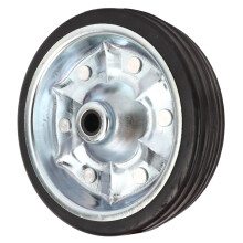 Wheel Jack Guide 200mm IRON/Rubber for Towing Trailer 1100Lbs