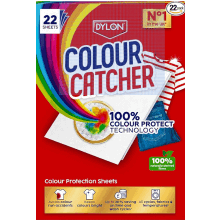 Colour Catcher Colour Protection Sheets (1 pack x 22 sheets), Colour Catcher Sheets for Mixed Colour Washes to Avoid Colour Run Accidents