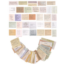 60 Stck Inspirationsaufkleber Vintage-Schmierbuch Motivierendes