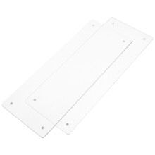 Office Etiquette Schild Aus Acryl Transparent Größe