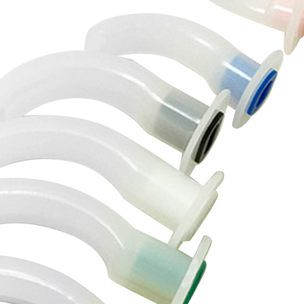 Disposable Oropharyngeal Airway Tube Kit, 9 Sizes, Multi Color, Flexible, PE