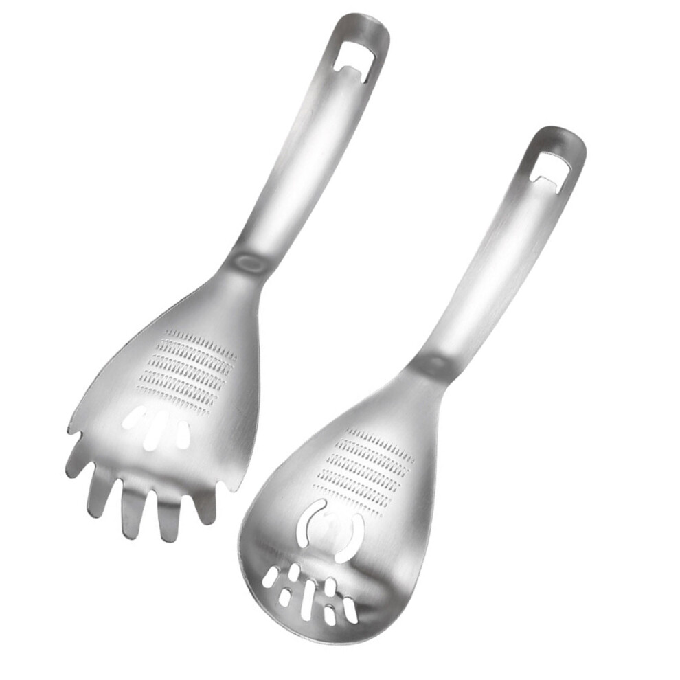 2Pcs Durable Kitchen Skimmer Spoon Strainer Spoon Ideal For 7755000163622