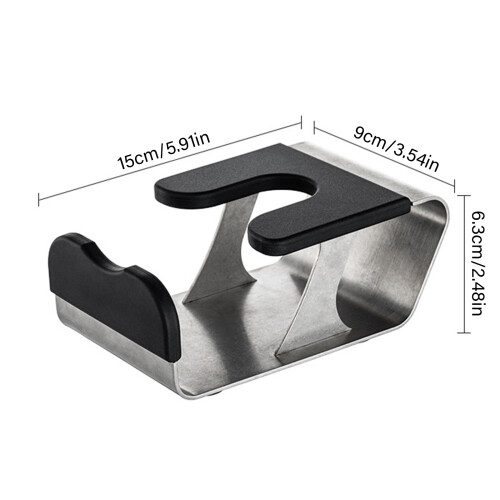 Professional Coffee Tamping Mats Stable Coffee Tamper Base for 2