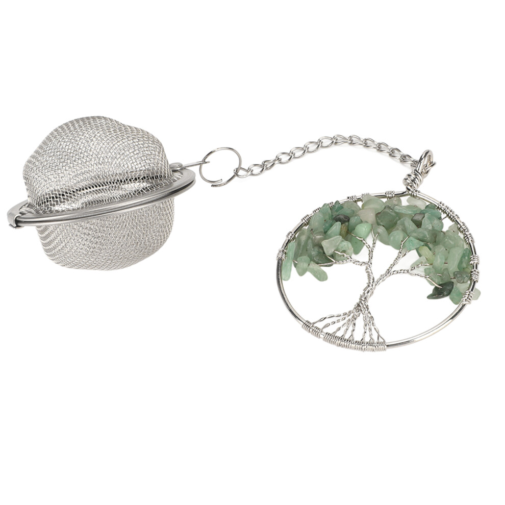 Stainless Steel Green Tea Ball Strainer, Fine Filtration, Decorative for Kitchen
