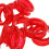 10Pcs Red Silicone Thumb Inserts Rings for Grooming Scissors 6