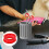 10Pcs Red Silicone Thumb Inserts Rings for Grooming Scissors 11