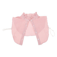 Gestreifter, Verzierter Faux Polyester Garn Für Frauen