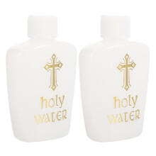 2 Stk. Holy Water Flasche Baby Mini Mit Deckel