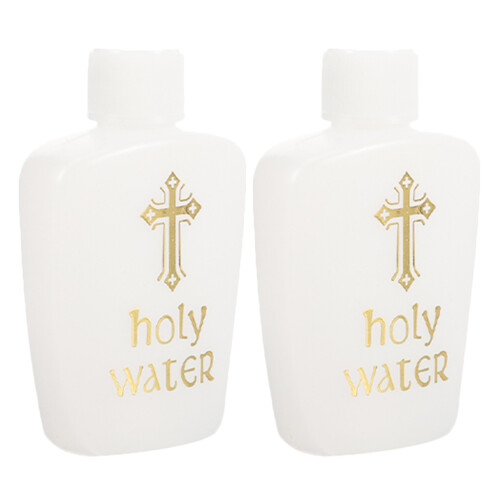 2 Stk. Holy Water Flasche Baby Mini Mit Deckel