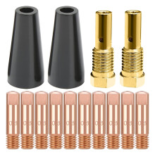 Flux Cores Gasless Nozzle Tips Kit Flux Cores Welder Mig Welder