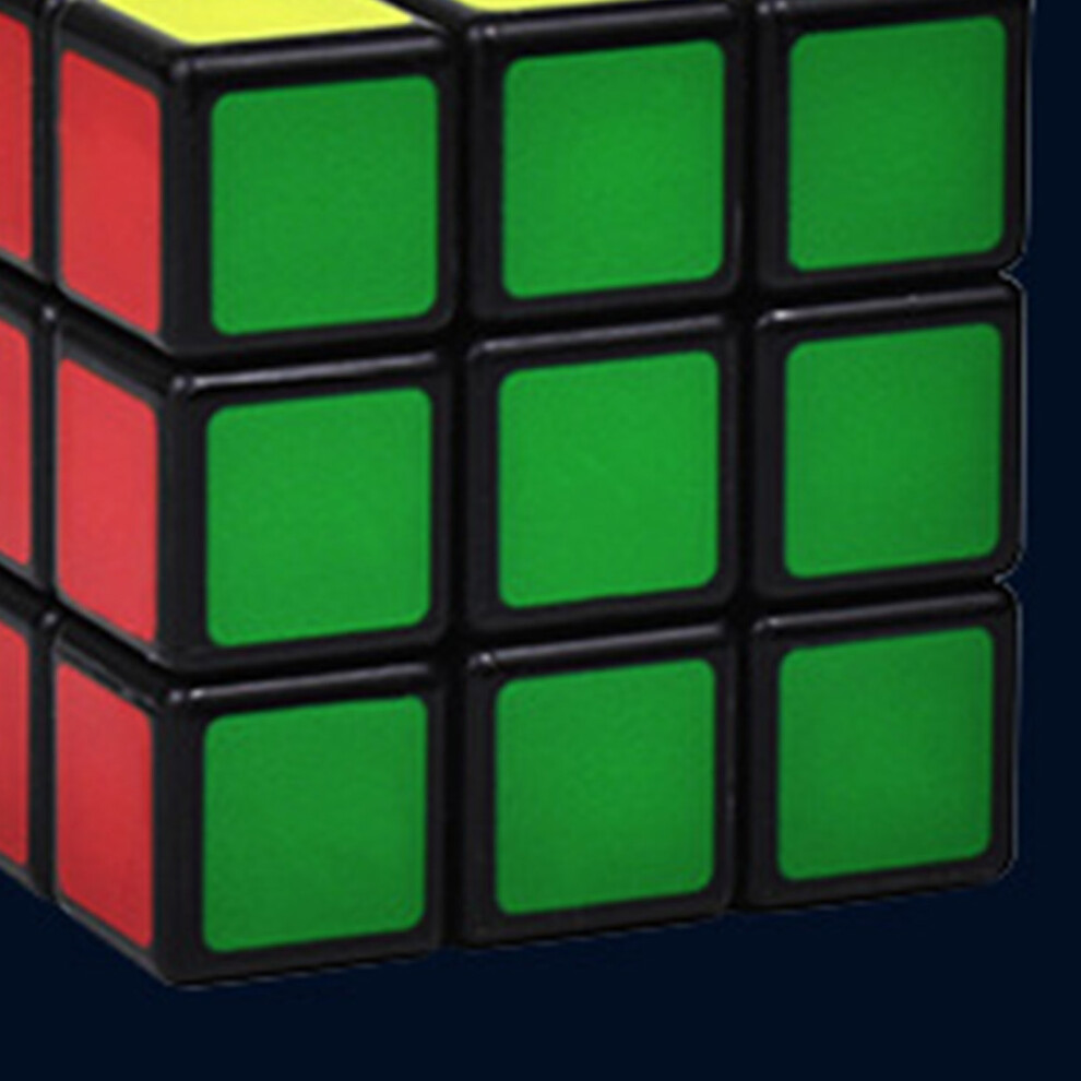 3X3 Speed Puzzle Stickerless, Easy Turn Rubik's Toy Black