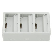 Schnelle 3-Port-Drohnenladegerät für Mini 3 Pro, 9,7x5,5x2,8cm, Grau