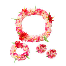 4Stk Blumen Für Strandparty Und Besondere Veranstaltungen