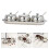 High Quality 304 Stainless Steel Spices Container With Lid 2