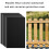 Fence Post Covers For 3-5in Round Post and 3-4inch Square Post 2
