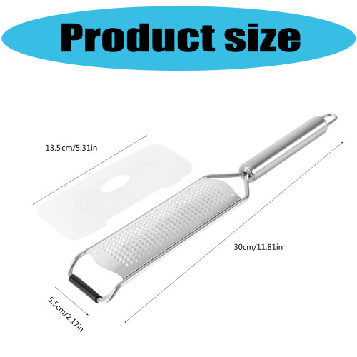 Efficient Lemon Zester for Cooking Enthusiasts Nonslip Handle 2