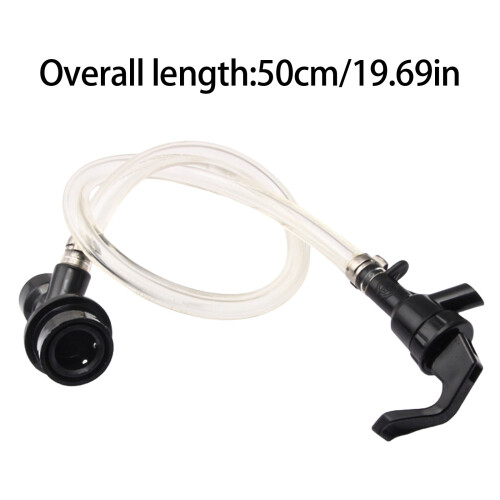 Practical Ball Lock Line Assembly Picnics Tap Faucet with Clear 2