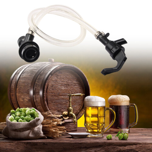 Practical Ball Lock Line Assembly Picnics Tap Faucet with Clear 1