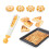 Pastry Wheel Cake Edges Cutter for Professional Baking and 6