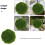 Kunstmatige Moss Bollen 10 Cm Groene Topiary Decor 7