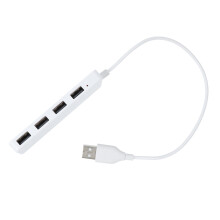 4 Ports USB-Hub Verlängerung Tragbares Hub Ladefunktion