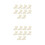 40 Stuks Baby Kraam Ornament 3