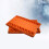 1 Paar Traktionsmatte Aus Orange 9