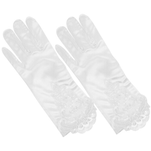4 Paar Kinder Schnürhandschuhe Für Performance Verkleiden 2