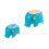 2Stk PP Rutschfester Kinderkleinhocker 5