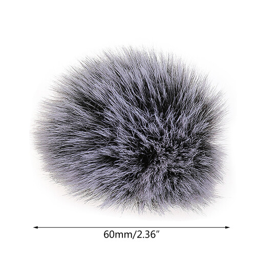 Dead Cat Microphone Windshield Furry Fur Windproof Muff 2