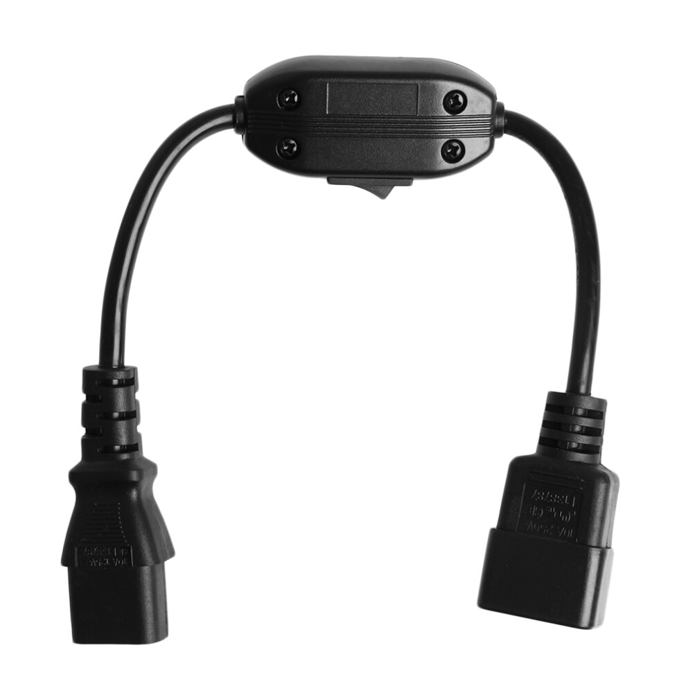 Iec 320 Pdu C14 Male To C13 Female Extension Cable Switch Pdu 7732000146206