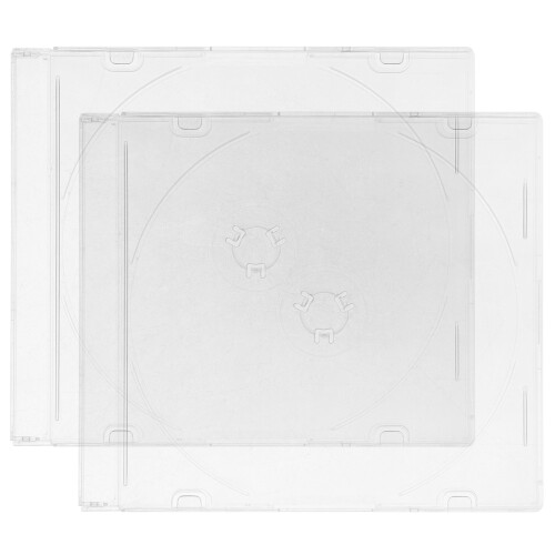 2Stk. Disc Schutz Hülle Für Dvd Cd Organizer