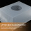 2Stk Transparente Aufbewahrungsbox Polling Container Organizer 8